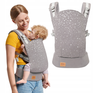 Ergonomický detský nosič Kinderkraft NINO Confetti Grey